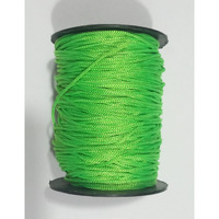 Omx Nylon 1Mm Macrame Cord (100 Meters) Nylon Chinese Knotting Cord, 1Mm Thick For Macrameideally Used For Jewelry Making, Bags And Various Other Craft Projects. (Neon Green Lime)