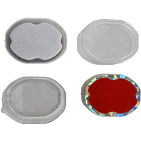 Diy Crafts Pack Of 4Pcs, Diy Crafts Transparent Boxes For Rings 5 Pcs (Pack Of 4Pcs, Diy Crafts)
