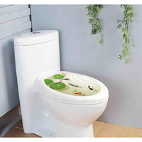 Jaamso Royals 'sea Creature Bathroom & Toilet' Wall Sticker (33 X 39)