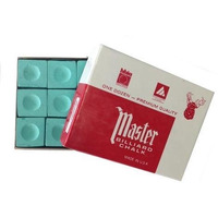 Laxmi Ganesh Billiard Snooker Master Green Chalk 12 Piece