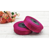 Prokart 25Mm (0.5 Inch) Dark Pink Satin Ribbon For Birthdays Gift Wrapping/Flower Making Ribbon/Party Decoration Ribbon/Bow Making Ribbon: 10 Yards (Set Of 10 Rolls)