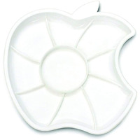 Deepak Linograph Color Mixing Palette Small (Apple, Mango, Leaf, Flower Shape) Set Of 4