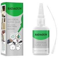 Sadagun High-Strength Oily Glue  Universal Multifunctional Adhesive For Pottery, Ceramic, Wood, Plastic, Metal, Glass  Instant Super Glue, Quick Drying, Waterproof, 50G