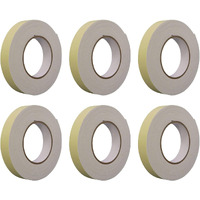 Ankev Double Sided Self Adhesive Acrylic Foam Mounting Tape For Wall, Craft, Furniture, Paper, Hooks, Multipurpose Usage, Home, Office, Diy Projects, Best For Mounting 1" Inch X 3 Meter (Pack Of 6)