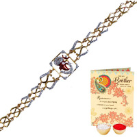Archies Rakhi Collection For Rakshabandhan | Rakhi For Brother | Rakhi For Bhaiya And Bhabhi | Rakhi Combo Gift Hamper (Buoyant-Traditional Style Rakhi Combo)