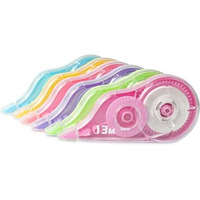 Glun Multipurpose 78 Meter White Strip Error Correction Tape With Front Cap For Office, School, Project, Assignment Pack Of 1
