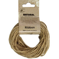 Itsy Bitsy- Jute Braided Flat Twine 10Mt | Natural