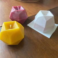 Perfect Pricee Silicone Mould For Soap Cake Muffin Cupcake Soap, Resin Art, Candles Making Mould (Diamond Mold)