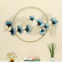 Ovik Modern Metal Wall Art Decor Elegant Iron Hanging For Living Room, Bedroom, Hotel, Or Restaurant Perfect Accent For Home Decor And Interior Design (Multicolor)