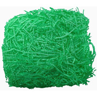 Diy Crafts Pack Of 3 Pcs, Green, Crinkle Cut Paper Shred Filler For Gift Wrapping & Basket Filling -Green Kitc (Pack Of 3 Pcs, Green)