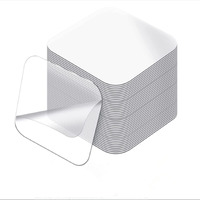 Sgmvk Double Sided Sticker Tape, Super Strong Heavy Duty Washable Sticky Patch, Double Sided Heavy Duty Tap For Wall, Kitchen, Office, Wall, Car-Adhesive (Pack-20 Pcs)