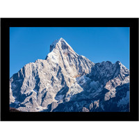 Divaframes Mountain Painting Vastu With Frame, Vastu Paintings For Home - 10X14 Inch Wall Art For Home, Living Room & Vastu