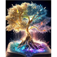 Godfly Digital Diy 5D Diamond Painting Kit Suitable For Adults And Children Full Diamond Embroidery Painting Gifts Arts Crafts For Home Dcor (30Cm X 40Cm) (1Pcs)(Model- 404)