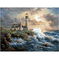 Godfly Wall Decorations 5D Art Kits,Magical Scenery Diamond Crystal Painting Diamond Rhinestone Cross Stitch Embroidery Painting For Gifts Home (30Cm X 40Cm) (1Pcs)(Model- 410)