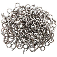 Diy Crafts Design # No 1, Pack Of 50 Pcs, Mini Screw Eye Pin Peg For Crafting, (Design # No 1, Pack Of 50 Pcs)