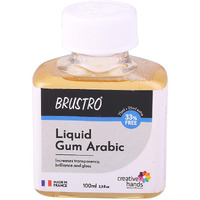 Brustro Professional Liquid Gum Arabic 100Ml (75Ml + 25Ml Free)