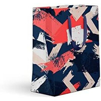 Acl Creations Daring Strokes Gift Bag Or Fashion Bags For Diwali Gifting, Birthday Gifts, Marriage Gifting, Christmas Gifts, Baby Showers & Shopping.(Pack Of 10 Paper Bags)