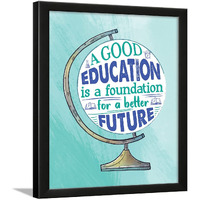 Chaka Chaundh - Educational Quotes Wall Frames - Educational Quote Frames - School & Institute Wall Decoration - College Wall Decor - Wall Hanging For School - (13.6 X 10.6 Inches)