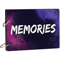 100Yellow Memories Theme Wooden Photo Album Scrapbook| 40 A5 Pages | Size : 15.2 Cm X 21.5 Cm |Multicolour