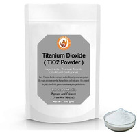 Rich Fox Titanium Dioxide Tio2 | Soap Making, Crafts, Paints And Pigment Colorant | Resealable Pouch (400 Gms)