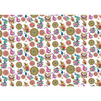 Snow Crafts Gift Wrapping Paper For Packaging, Birthday Gifts, Diwali Decoration, Kids Project Work (Size-18Inch X 27Inch) (Pack Of 10 Sheets)