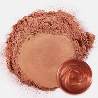 Jhintemetic Mica Powder 50G Bronze Pearlescent Effect Colorant Pigment Powder For Epoxy Resin, Tumblers, Slime Bath Bomb, Soap Dye, Slime, Candle, Resin Crafting, Paint, Jewelry, Nail Polish