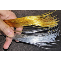 Get-Set-Go! 100Pcs (Gold & Silver) Flexible Metal Wire/Craft Wire (Easy To Cut!) For Flower Making, Jewelry Making, Arts & Crafts. 25 Inch Appox Length (100)