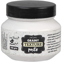 Little Birdie Grainy Texture Paste 200 Gm | Perfect For 3D Texture Art, Stenciling, And Customizable Art | For Diy Art & Craft, Multisurface Use