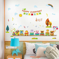 Jaamso Royals Wall Stickers For Kids, Wall Stickers For Kids Room, Kids Wall Stickers For Kids Room, Kids Room Wall Sticker (90 Cm X 60 Cm)