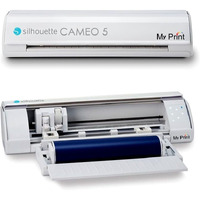 My Print | Silhouette Cameo 5 Cutting Plotter For Sticker Cutting | Crafting User | Customise Working | 12 Inch Width For Business Supplies Products (Black)