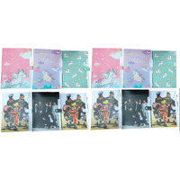 Onotic Birthday Return Gift, Alag Return Gift, Birthday Return Gift For Boys, Usefull Return Gift, Birthday Return Gifts For Kids (File Folder With Button Lock Pack Of 12)