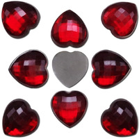 Diy Crafts 100 Grm, As Image, 8Mm X 9Mm As Image Diy Accessory Findings Jewellery Clasps Fittings Diy Jewellery Making Accessories Red Color Plastic Material S (100 Grm, As Image)