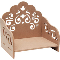 Little Birdie Mdf 5.5Mm Thickness Damask Mantapa Approx W 12Inch X H12.5Inch X D 10.5Inch