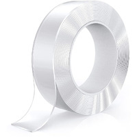 Dhanit Double Sided Tape Heavy Duty - Multipurpose Removable Traceless Mounting Adhesive Tape For WallsWashable Reusable Strong Sticky Strips Grip Tape
