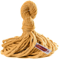 Pooja Ki Potli 4Mm Single Strand 100 Mtrs Cotton Cord/Dori Thread For Macrame Projects (Turmeric Yellow)