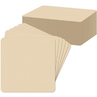Tghu Unfinished Wood Pieces,25Pcs 5 X 5 Inch Blank Natural Wood Square, Cutouts Board For Diy Crafts Painting, Coasters, Decoration