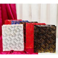 Satyam Kraft 6 Pcs Paper Bag Goodie Bags With Handle Gift Paper Bag, Carry Bags, Gift For Gifting, Marriage Return Gifts, Christmas Gift, Birthday, Wedding, Xmas, Party, Festivals, Season's Greetings(Mix Color)