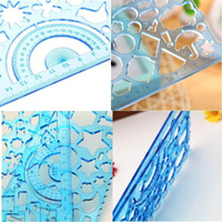 Royals Birthday Return Gifts For Kids (Stencils Pack Of 6) | Kids Birthday Giftings | Birthday Gifts | Drawing Stencil Spirograph Ruler For Kids |