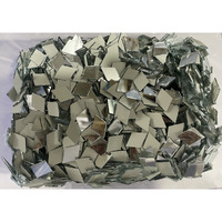 Omx Diamond Shape Mosaic Mirror Pieces For Embroidery & Craft Making, 19Mm X 13Mm (500 Pc, 200 Gram)