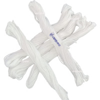 Varshine Janeu Thread Sacred Thread Brahmin Thread Janeu For Puja Made Of Pure Cotton Mota Dhaga Or Yagnopaveeth For Puja Or Personal White 5 Pcs || W598