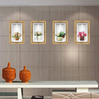 Jaamso Royals 3D Simulation Vase Stickers For Walls Of Home, Wall Sticker For Living Room, Wall Stickers For Home, Wall Painting Stickers, Living Room Wall Stickers, Wall Stickers For Bedroom Big Size