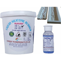 Siloczest Liquid Silicone Rubber-Lsr 220 (Slow) Molding Grade (1), White