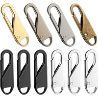 Zipper Pull Replacement Zipper Repair Kit Zipper Pull Multicoloure (Multicolor, Pack Of 10)