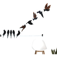 Vah- Kya Bat Hai !! Mandala Birds Wall Hanging For Home And Interior Decoration, Wooden Decor Items