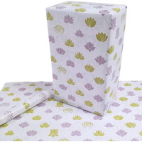 Evince Pichwai Lotus Pattern Gift Wrapping Paper | For Diwali Xmas Corporate Gifting And All Occasion | Wrap Your Gift With Indian Culture(Pack Of 25)(70 X 50 Cms Large Size)