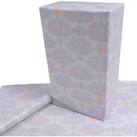 Evince Lotus Gift Wrapping Paper |Spread Joy With Lotus, For Him Her Adult Office Gifting Social Gifts Diwali Xmas And More (Pack Of 25)(70 X 50 Cms Big Sheet)