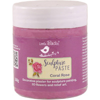Little Birdie Sculpture Paste Coral Rose 160G | For Sculpture Painting, 3D And Relief Art | Diy Art And Craft