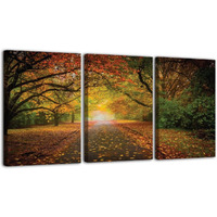 Truecanvas Abstract Canvas Wall Art For Living Room Wall Decor For Bedroom Office Decoration, Wall Decoration Large Painting Artwork Set Of 3 Piece, Each Panel Size 12 X 18, S31630