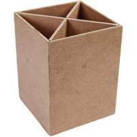 Little Birdie Mdf 4 Compartment Table Organizer W3 X H4Inch 5.5Mm Thick