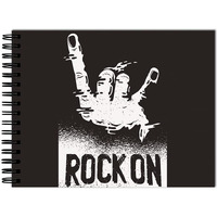 Tinywalk A Sketch Book Drawing Pad Landscape Sketch Book Black Paper Thick Sheets (A4 Size,100 Sheets/200 Pages, Pack Of 1)